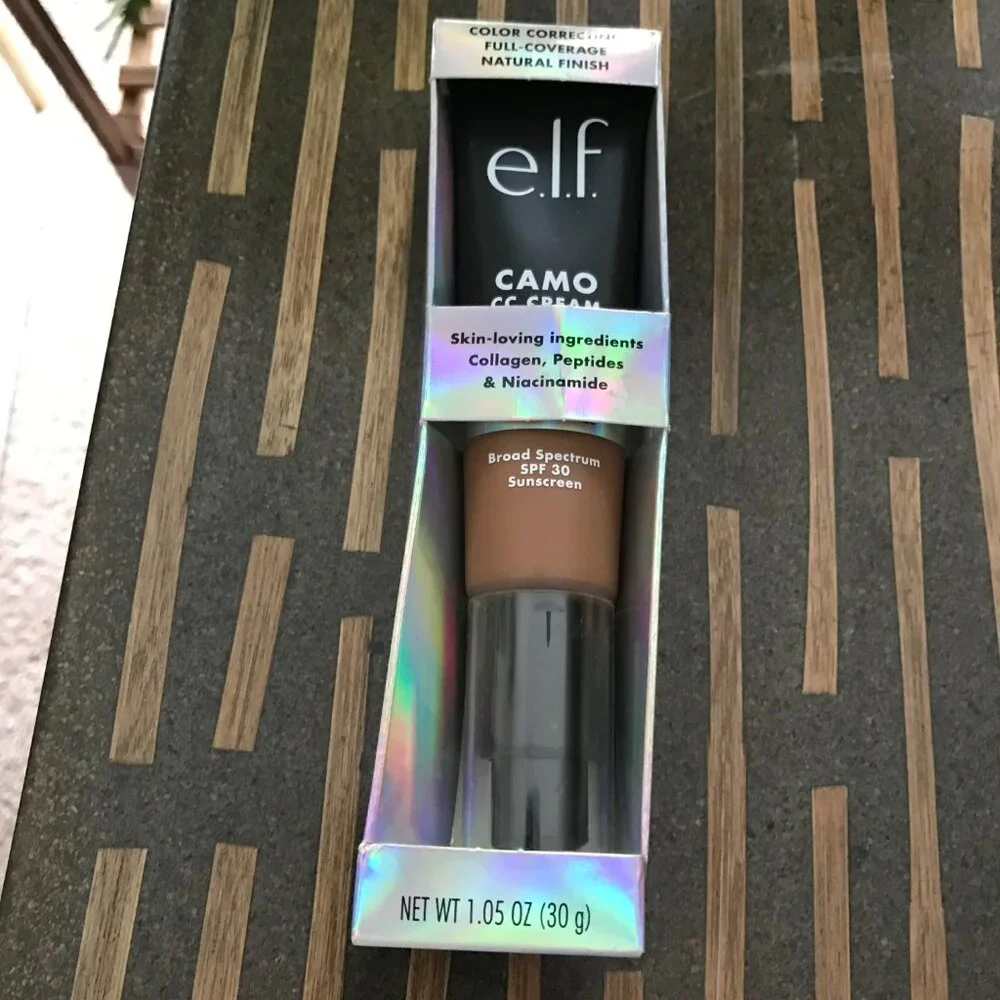 LOT Dark Tone Hide Concealer e.l.f. Camo CC Cream Covergirl Concealer Foundation